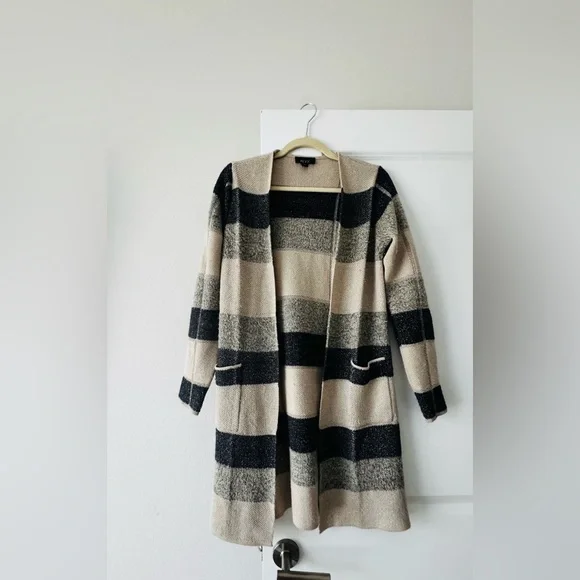 Alyx Beige and Black Striped Cardigan - Picture 5 of 7